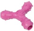 Pet Life 'Tri-Chew' Treat Dispensing and Chewing Interactive TPR Dog Toy