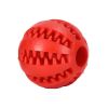 Pet molar toy watermelon ball silicone toy dog molar ball bite-resistant, teeth-cleaning and food-leakage ball chewing dog bite toy