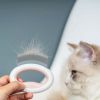 Pet Life 'Knuckler' Handheld Travel Flexible Grooming Pet Rake Comb