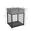 Furniture Dog Crates for small dogs Wooden Dog Kennel Dog Crate End Table, Nightstand