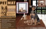 Pet Life 'Fuzzy' Quick-Drying Anti-Skid and Machine Washable Dog Mat