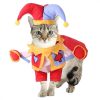 Summary of pet cowboy riding into pet supplies costume cospaly Halloween dog clothes