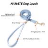 4FT Dog Leash with Soft Padded Handle,Heavy Duty Tangle-free Swivel Leash with double layer of high quality Denim Fabric