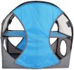 Pet Life Kitty-Play Obstacle Travel Collapsible Soft Folding Pet Cat House