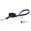 4FT Dog Leash with Soft Padded Handle,Heavy Duty Tangle-free Swivel Leash with double layer of high quality Denim Fabric