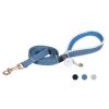 4FT Dog Leash with Soft Padded Handle,Heavy Duty Tangle-free Swivel Leash with double layer of high quality Denim Fabric