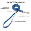 4FT Dog Leash with Soft Padded Handle,Heavy Duty Tangle-free Swivel Leash with double layer of high quality Denim Fabric