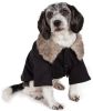 Buttoned 'Coast-Guard' Fashion Faux-Fur Collared Wool Pet Coat