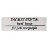 Happy N Healthy Pet - Dog Bone Beef Medium - Case of 6 - 1 CT
