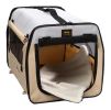 Folding Zippered Lightweight Easy Folding Pet Crate