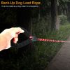 5FT Dog Leash Dog Training Walking Lead w/ Foam Handle Highly Reflective Treads