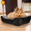 Pet Dog Bed Soft Warm Fleece Puppy Cat Bed Dog Cozy Nest Sofa Bed Cushion Mat L Size