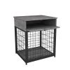 Furniture Dog Crates for small dogs Wooden Dog Kennel Dog Crate End Table, Nightstand