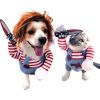 Summary of pet cowboy riding into pet supplies costume cospaly Halloween dog clothes