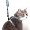 Touchcat 'Radi-Claw' Durable Cable Cat Harness and Leash Combo