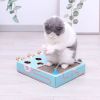 Pet Cat Scratcher Interactive Catnip Toys  Tunnel Pet Toys Interactive And Cat Hit Gophers Interactive Maze Tease Toy