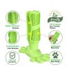 Effective Dental Oral Care Dogs Toothbrush Stick Brushing Nontoxic Natural Rubber Bite Resistant Dog Chew Toys