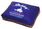 Touchdog 70's Vintage-Tribal Throwback Diamond Patterned Ultra-Plush Rectangular-Boxed Dog Bed